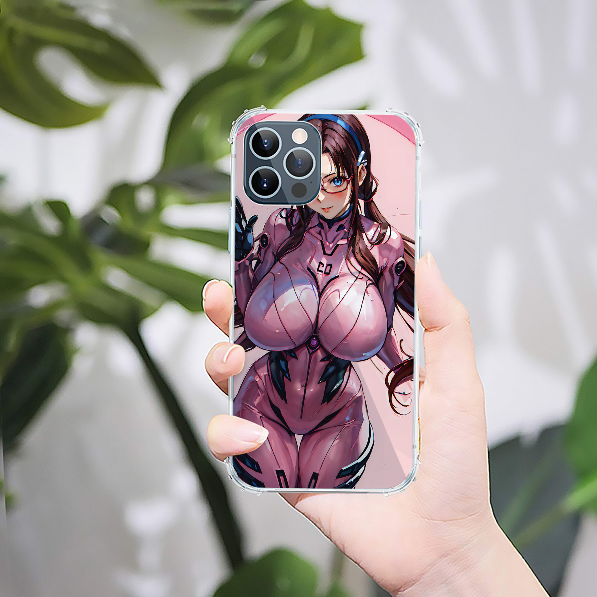 （画像用） EVA 新世紀エヴァンゲリオン 【iPhone 12シリーズ対応】透明スマホケース（クリアソフトケース）